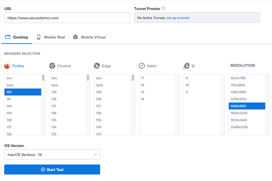 sauce manual session